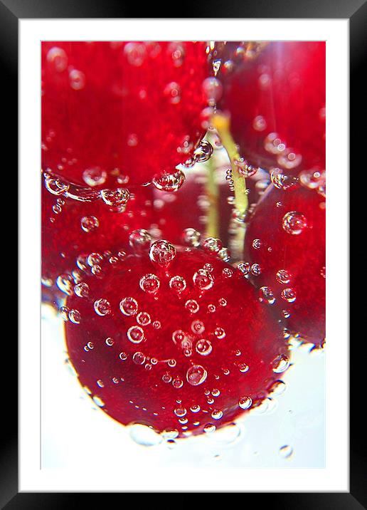 Cherryade Framed Mounted Print by Phil Clements