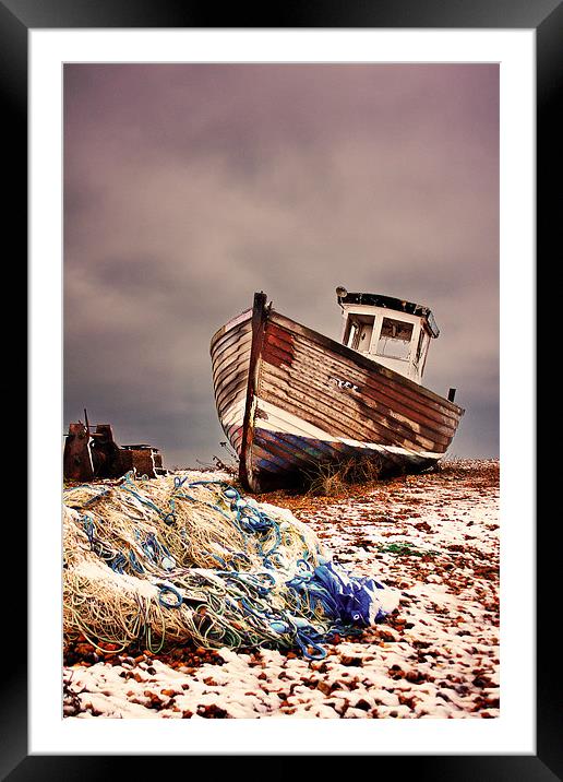 Fishing Boat Framed Mounted Print by Phil Clements