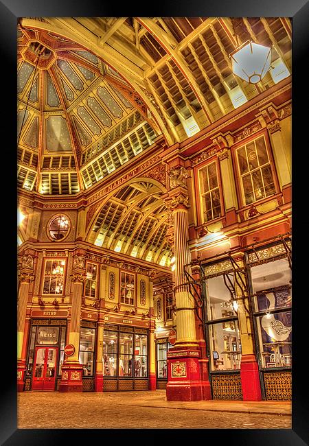 Leadenhall Market Framed Print by Phil Clements
