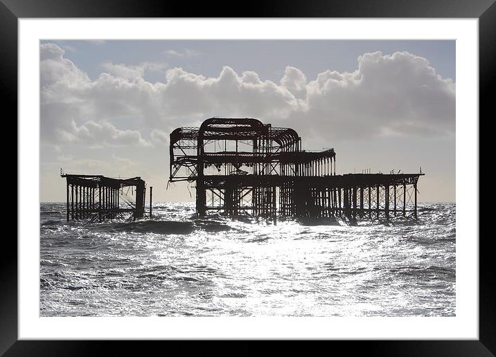 Dis-a-pier! Framed Mounted Print by Phil Clements