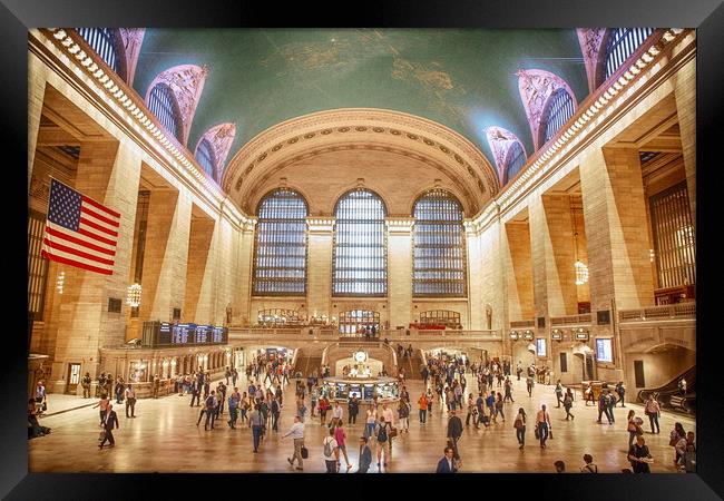 Grand Central Station New York City Framed Print by Phil Clements