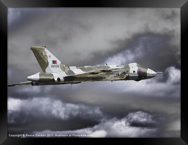 Vulcan Framed Print by Bernie Condon