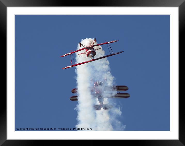 Pitts Specials Framed Mounted Print by Bernie Condon