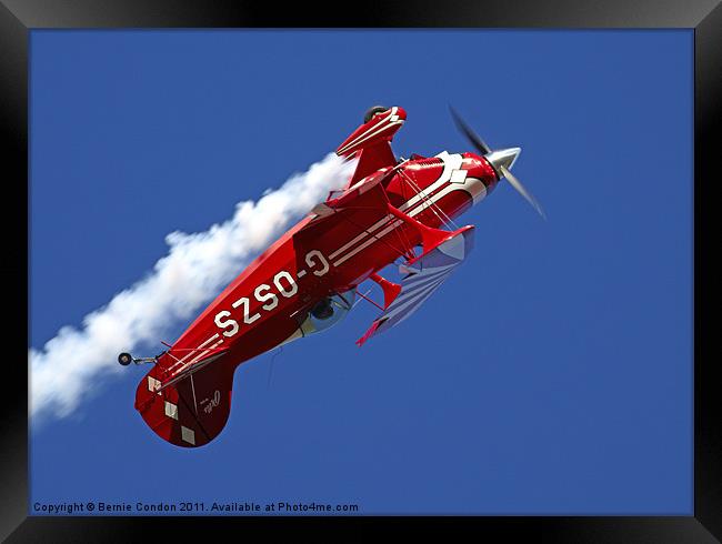 Pitts Special Framed Print by Bernie Condon