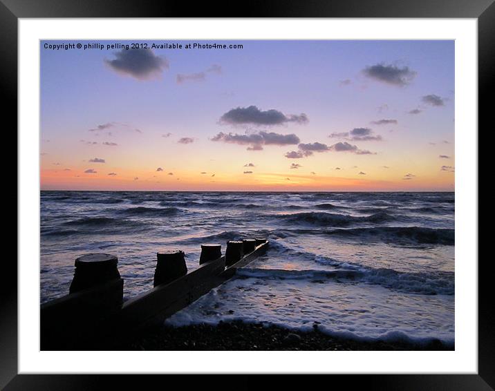 Shoreline Framed Mounted Print by camera man