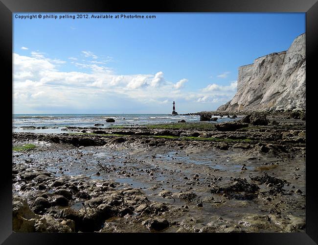 Lighthouse Beach Framed Print by camera man