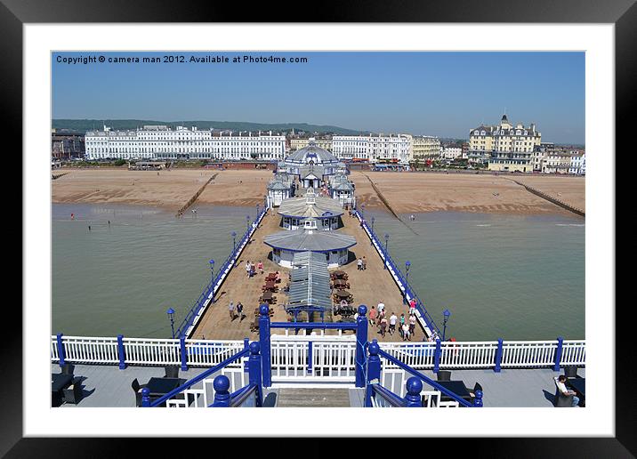 Eastbourne pier. Framed Mounted Print by camera man