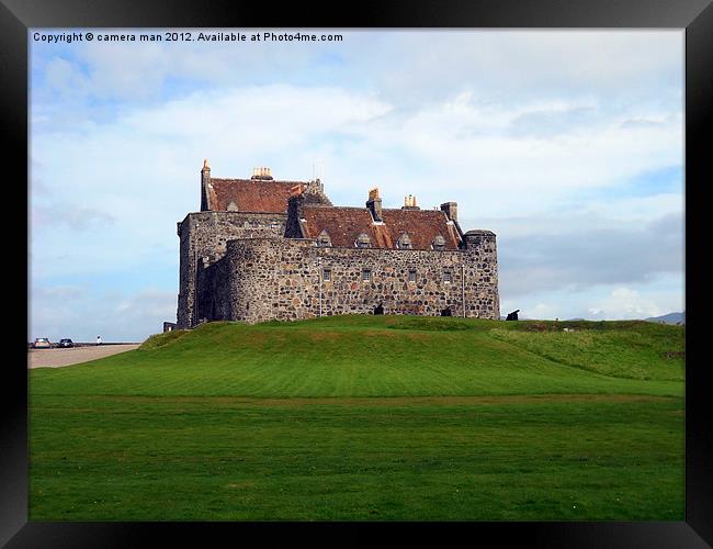 Scottish Castle Framed Print by camera man