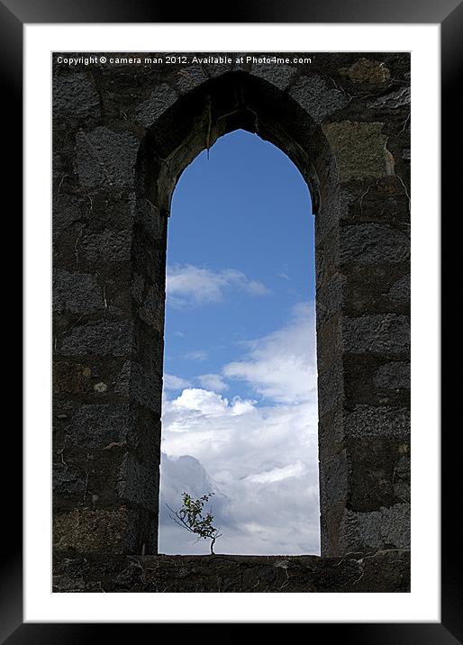 Tree Arch Framed Mounted Print by camera man