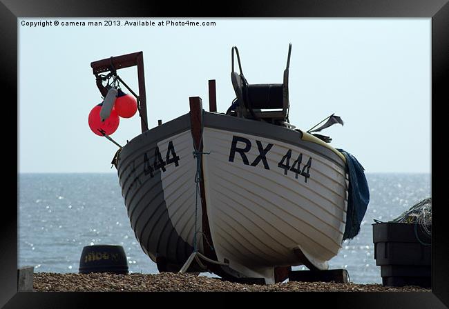 High and Dry Framed Print by camera man