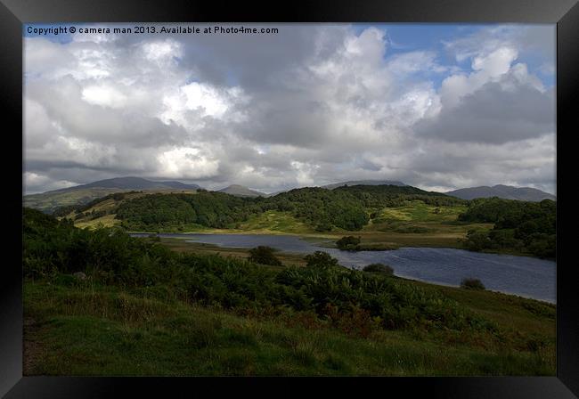 Black Lochs Framed Print by camera man