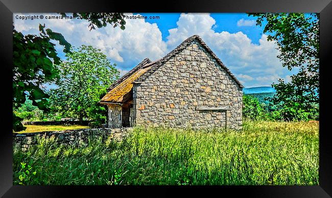  Old Barn Framed Print by camera man