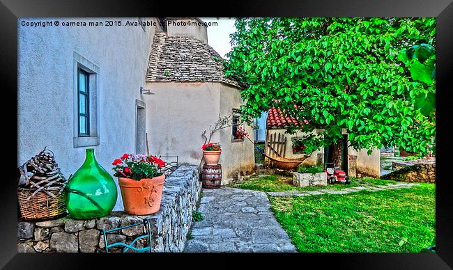  Karst Homestead Framed Print by camera man