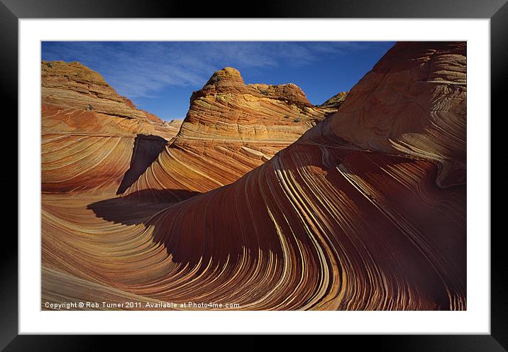 Coyote Buttes Early Light Framed Mounted Print by Rob Turner