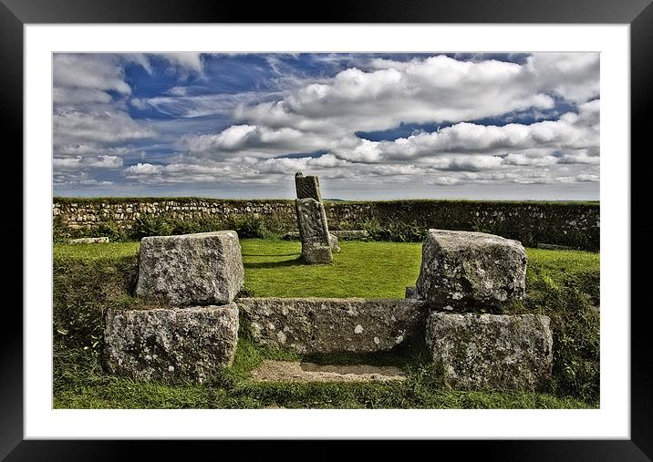 Step into the clouds.. Framed Mounted Print by paul cowles