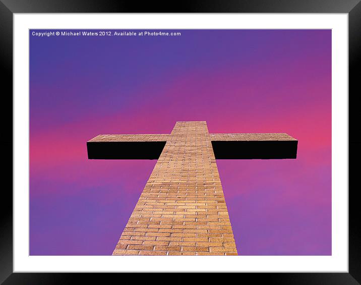 Look to the Heavens Framed Mounted Print by Michael Waters Photography