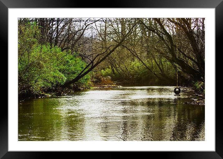 Swimming Hole 2 Framed Mounted Print by Michael Waters Photography