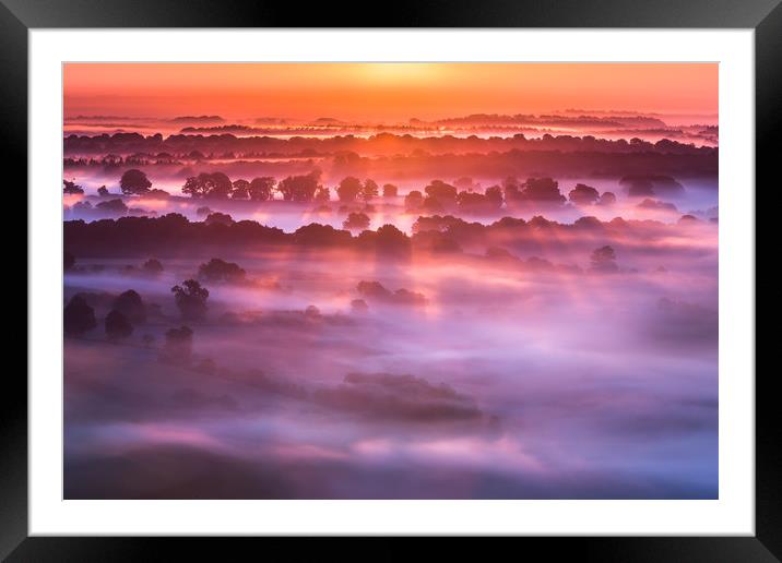 The Dawn of Time Framed Mounted Print by Philip Male