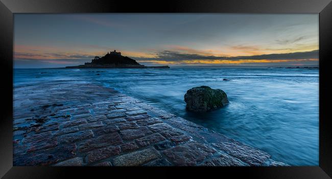 St Michael's Mount Framed Print by Philip Male