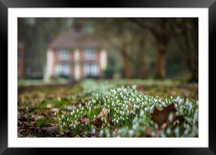 The Gate House Framed Mounted Print by Philip Male