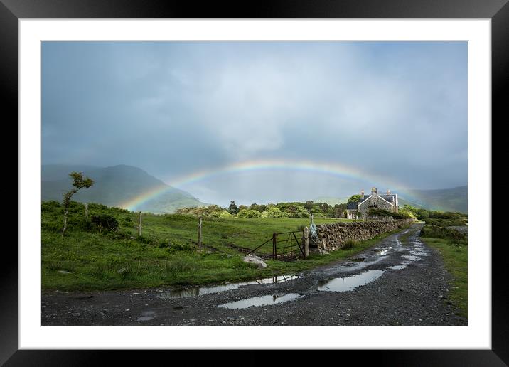 Somewhere Framed Mounted Print by Philip Male