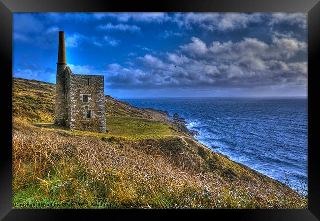 Rinsey head engine house Framed Print by Andrew Driver