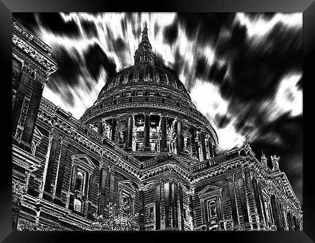 St Pauls 2 Framed Print by Andrew Driver