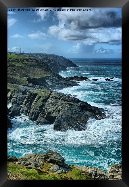 Swell Framed Print by Andrew Driver