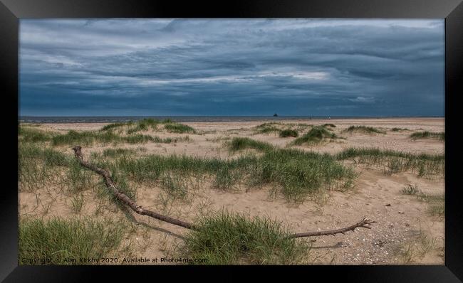 Humberstone Beach (2) Framed Print by Alan Kirkby