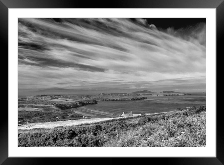 Whitesands Bay  Framed Mounted Print by Alan Kirkby