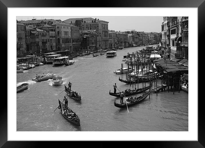 Venice Framed Mounted Print by Kirk Howie