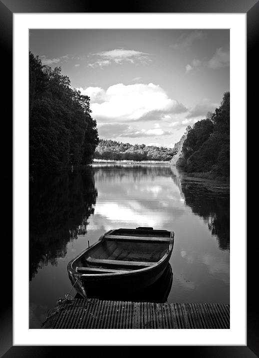 Loch View Framed Mounted Print by Matt Youngs