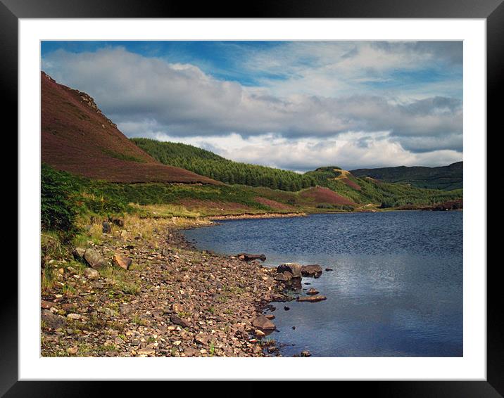 Loch nan Losgann Framed Mounted Print by Steven Watson
