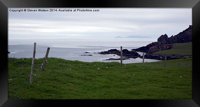  Banna Minn Framed Print by Steven Watson