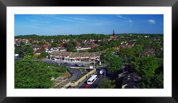 Far Headingley and St Chad's Church Framed Mounted Print by Steven Watson