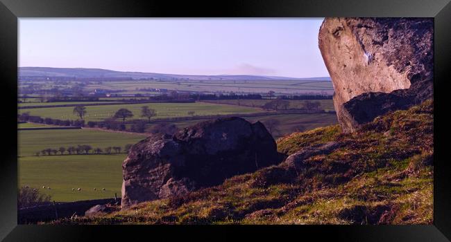 Lower Wharfedale Framed Print by Steven Watson