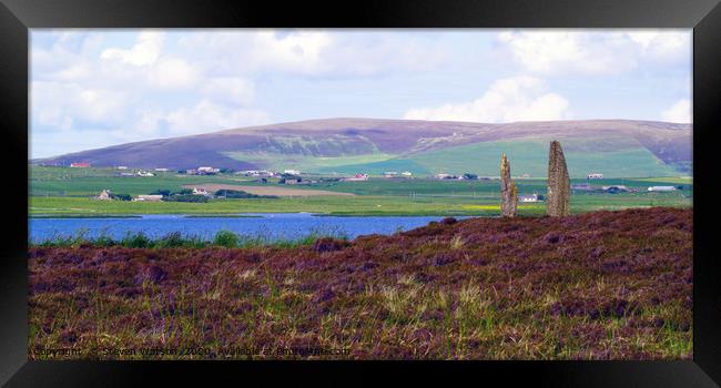 From Brodgar Framed Print by Steven Watson