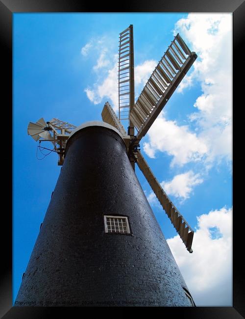 Waltham Mill Framed Print by Steven Watson