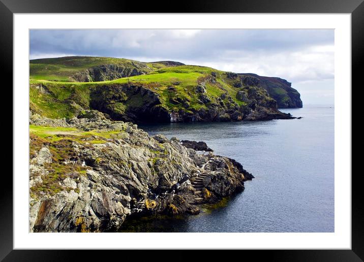 Spanish Head Framed Mounted Print by Steven Watson