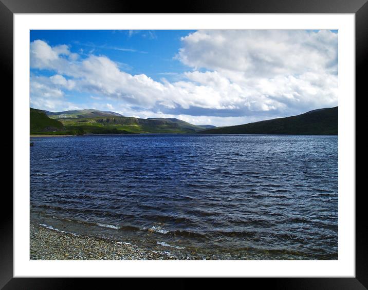 Loch Assynt Framed Mounted Print by Steven Watson