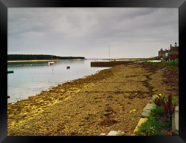 At Findhorn Framed Print by Steven Watson