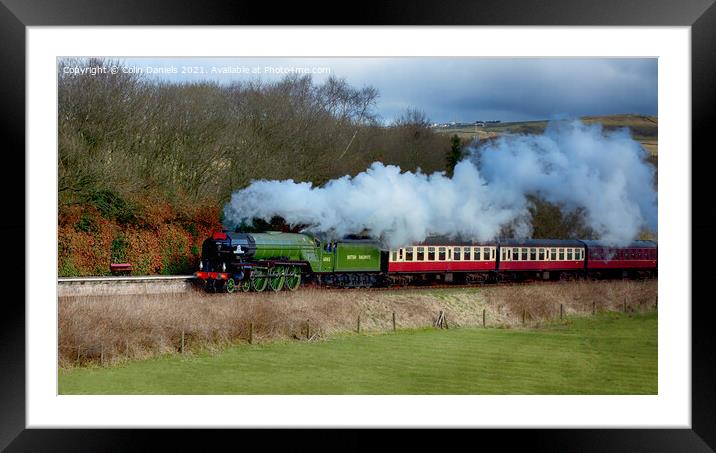 The Tournado Framed Mounted Print by Colin Daniels