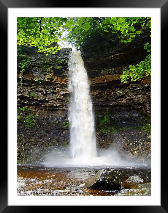 Hardraw Force Framed Mounted Print by Marianne Fuller
