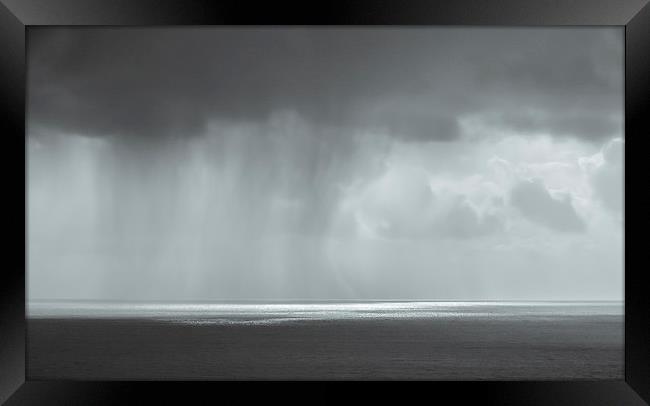  Rain Framed Print by David Martin