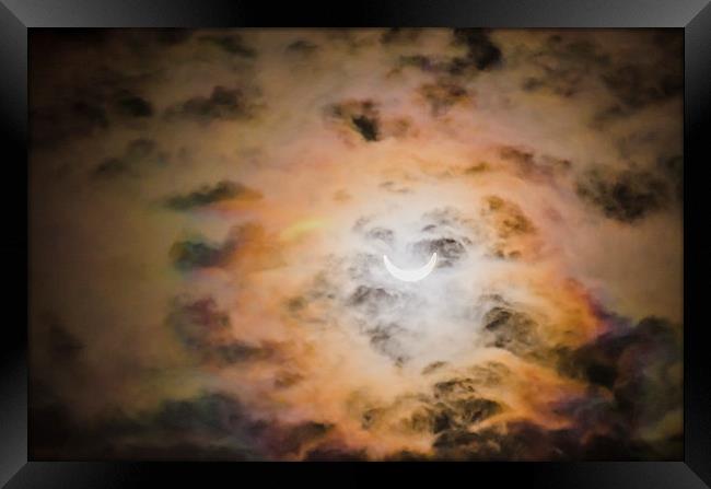  The eclipse Framed Print by David Martin