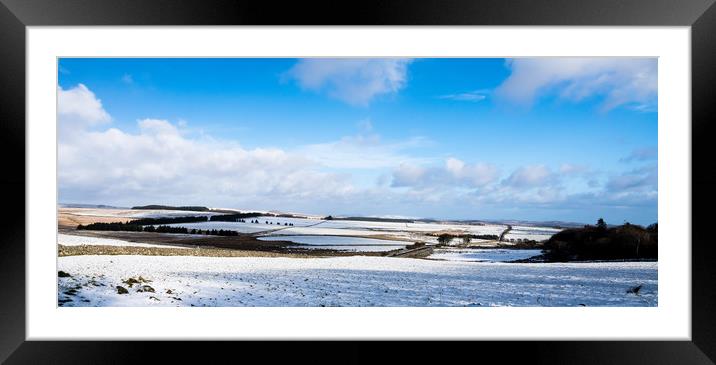 Princetown Framed Mounted Print by David Martin
