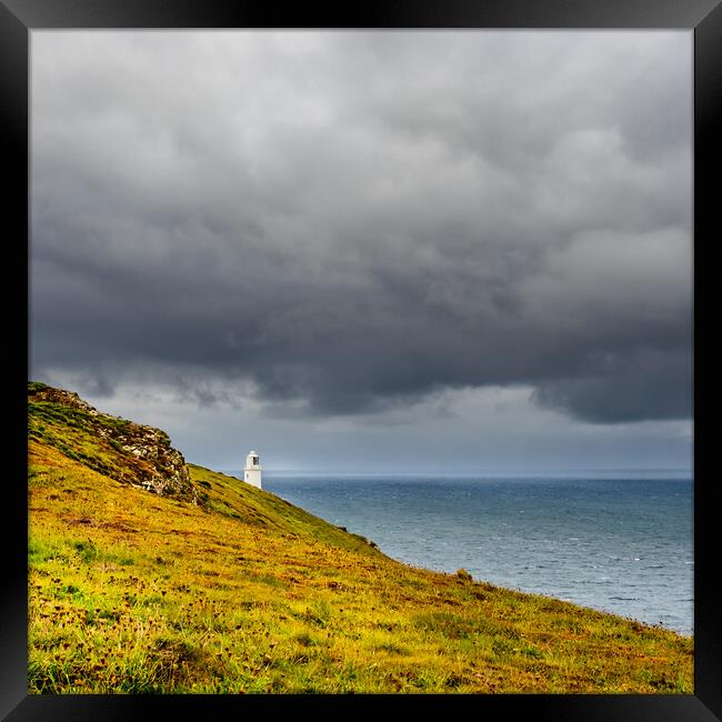 Trevose Head  Framed Print by David Martin