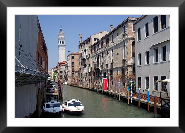  Venice speed trap Framed Mounted Print by Steven Plowman