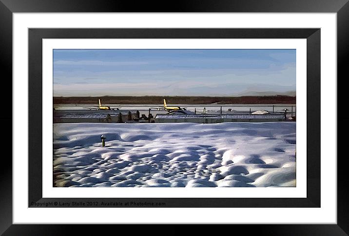 Alaska Framed Mounted Print by Larry Stolle