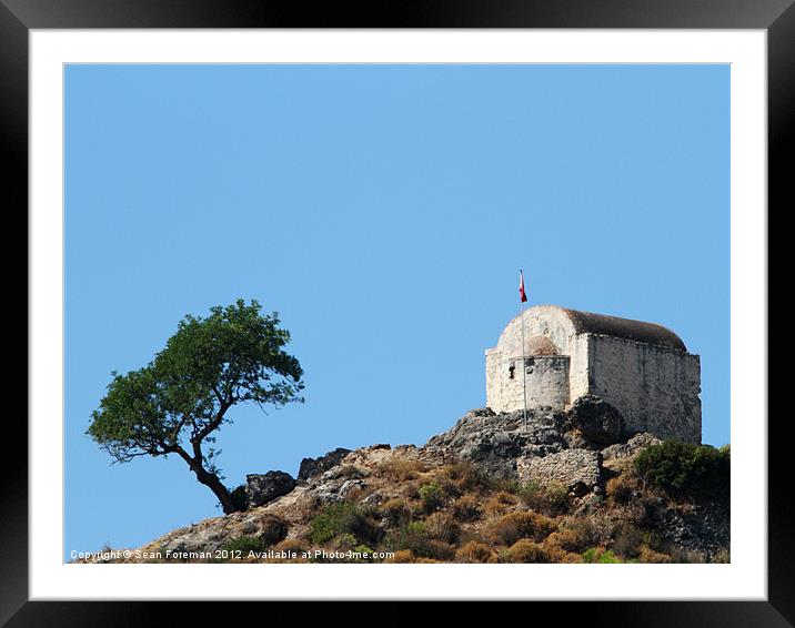 The Chapel on the Hill Framed Mounted Print by Sean Foreman